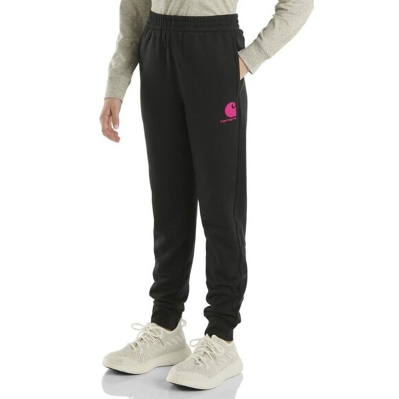 Carhartt Girls Fleece Logo Sweatpants - Picture 1 of 7